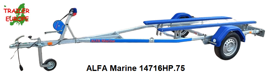 ALFA Marine 14716HP.75A és 14716HG.75A Jet Ski- és csónakszállítók