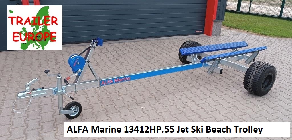 ALFA Marine 13412HP.55 Jet Ski Beach Trolley sólyakocsi, mű.felnivel