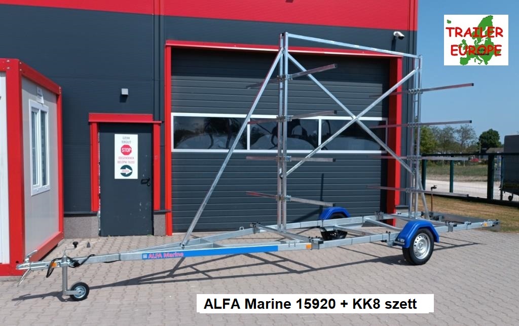 ALFA Marine 15920.75A KK8-s kajak/kenu szállító szettel