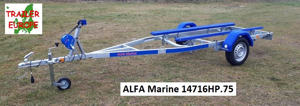 ALFA Marine Jet Ski és kiscsónakszállítók 4,70m/15” lábig