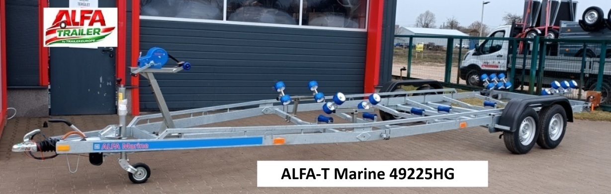 ALFA-T Marine 49225 fékes csónakszállítók 9,20m/28lábig