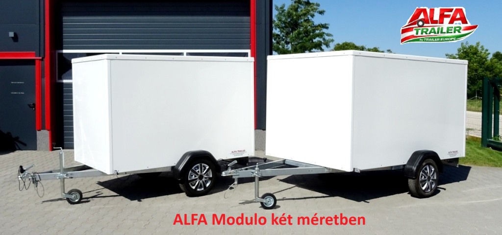 ALFA Modulo dobozos utánfutók