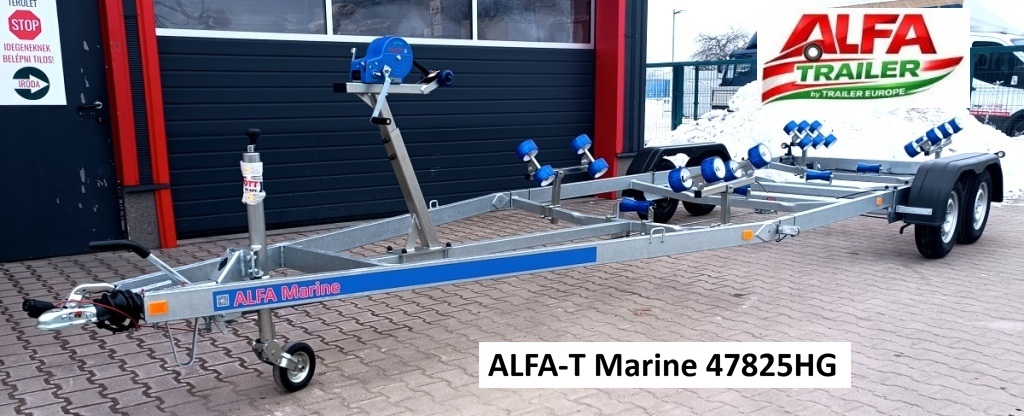 ALFA-T Marine 47825 fékes csónakszállítók 7,80m/26″ lábig